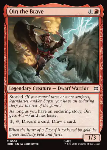 Óin the Brave - hob Spoiler