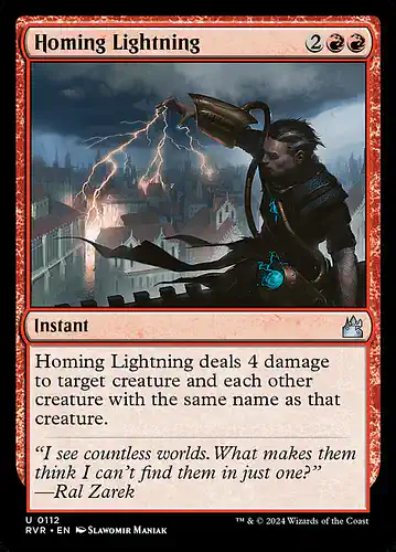 Homing Lightning - rvr Spoiler