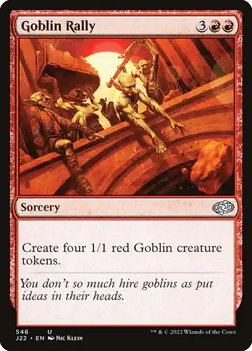 Goblin Rally - j22 Spoiler