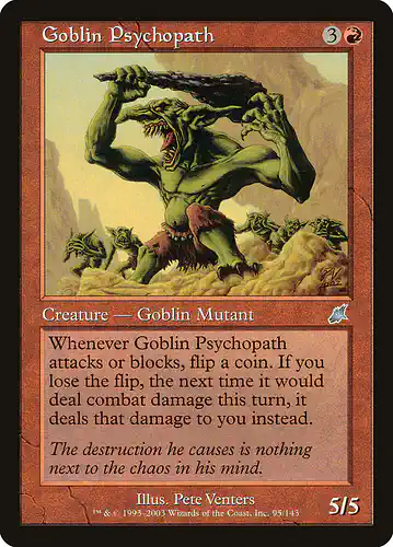 Goblin Psychopath - scg Spoiler