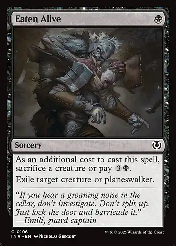 Eaten Alive - inr Spoiler
