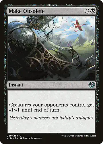 Make Obsolete - kld Spoiler