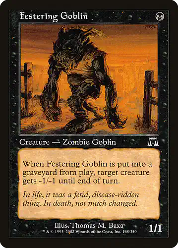 Festering Goblin - ons Spoiler