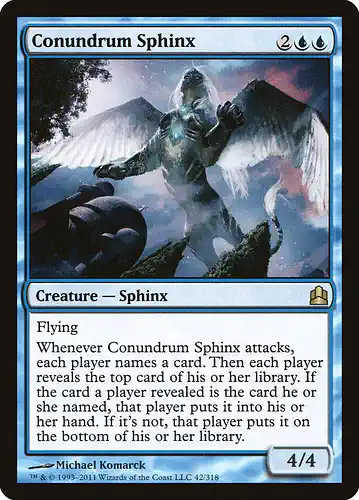 Conundrum Sphinx - cmd Spoiler