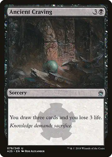 Ancient Craving - a25 Spoiler