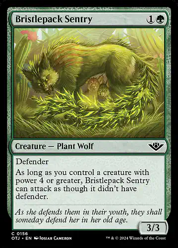 Bristlepack Sentry - otj Spoiler