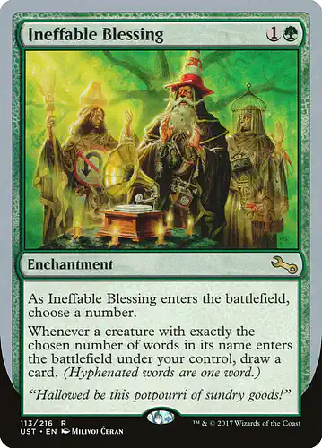Ineffable Blessing - ust Spoiler