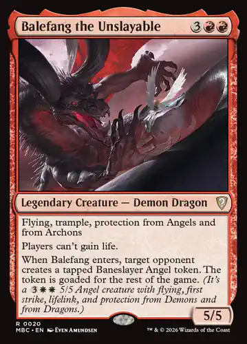 Balefang the Unslayable - mbc Spoiler