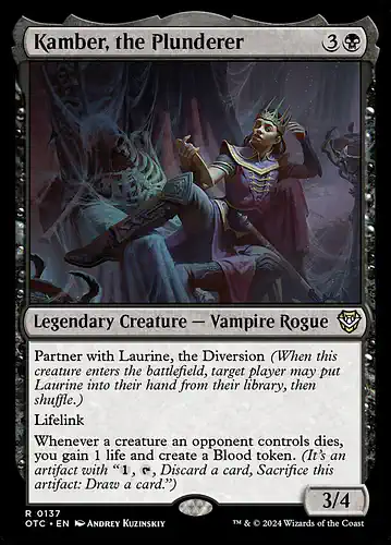 Kamber, the Plunderer - otc Spoiler