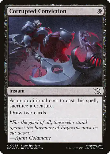 Corrupted Conviction - mom Spoiler
