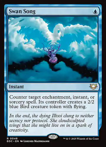 Swan Song - eoc Spoiler