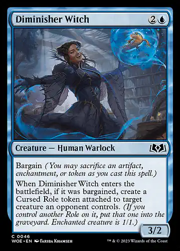 Diminisher Witch - woe Spoiler