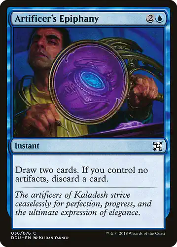 Artificer's Epiphany - ddu Spoiler
