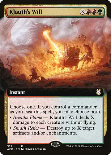 Klauth's Will - afc Spoiler