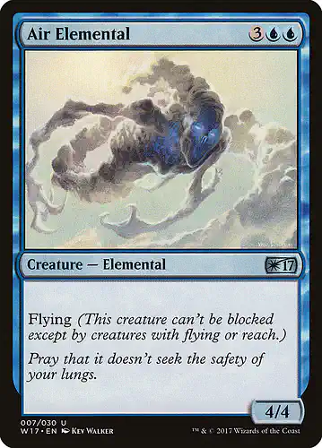 Air Elemental - w17 Spoiler