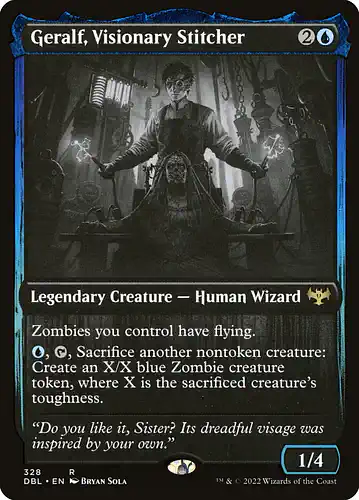 Geralf, Visionary Stitcher - dbl Spoiler