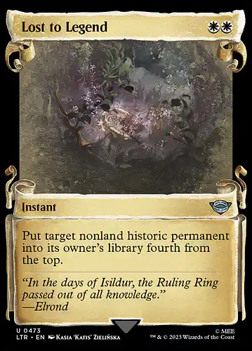 Lost to Legend - ltr Spoiler