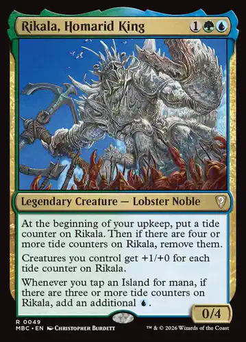 Rikala, Homarid King - mbc Spoiler
