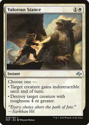 Valorous Stance - frf Spoiler