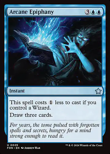 Arcane Epiphany - fdn Spoiler