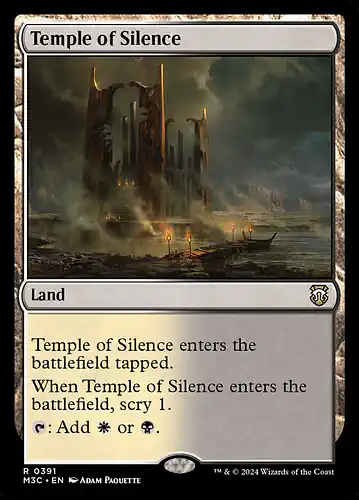 Temple of Silence - m3c Spoiler