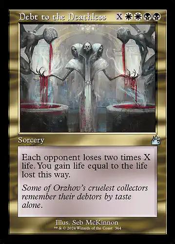 Debt to the Deathless - rvr Spoiler