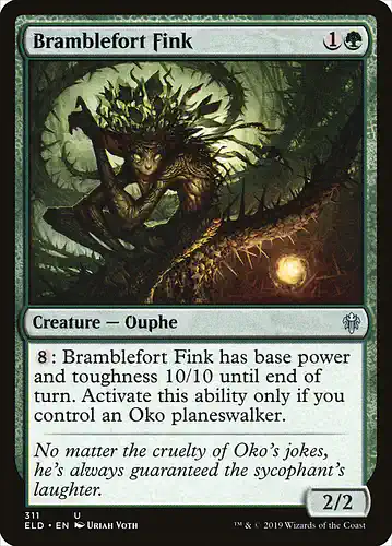Bramblefort Fink - eld Spoiler