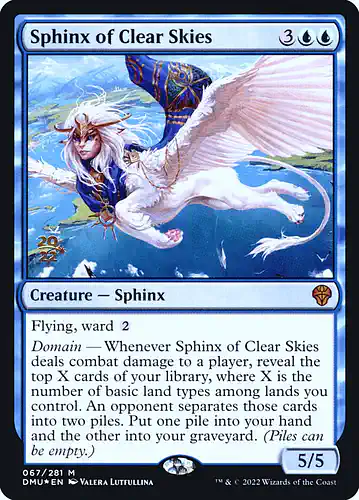 Sphinx of Clear Skies - dmu Spoiler