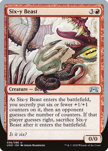 Six-y Beast - und Spoiler