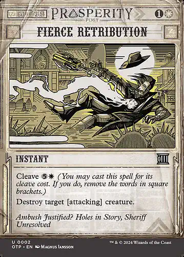 Fierce Retribution - otp Spoiler