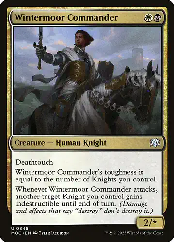 Wintermoor Commander - moc Spoiler