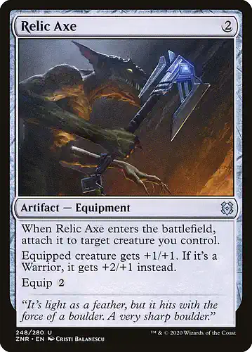Relic Axe - znr Spoiler