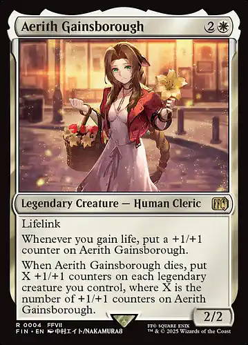Aerith Gainsborough - fin Spoiler