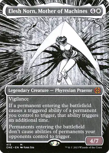 Elesh Norn, Mother of Machines - one Spoiler