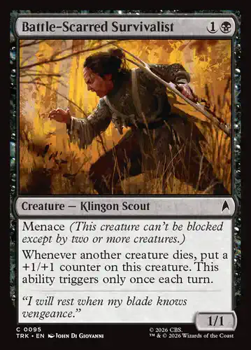 Battle-Scarred Survivalist - trk Spoiler