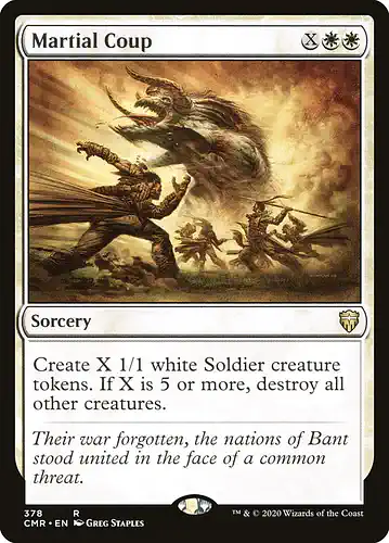 Martial Coup - cmr Spoiler