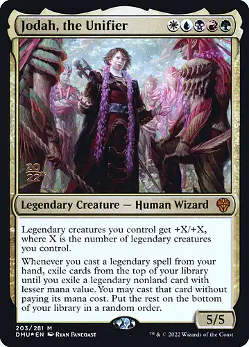 Jodah, the Unifier - dmu Spoiler