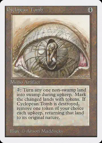 Cyclopean Tomb - 2ed Spoiler
