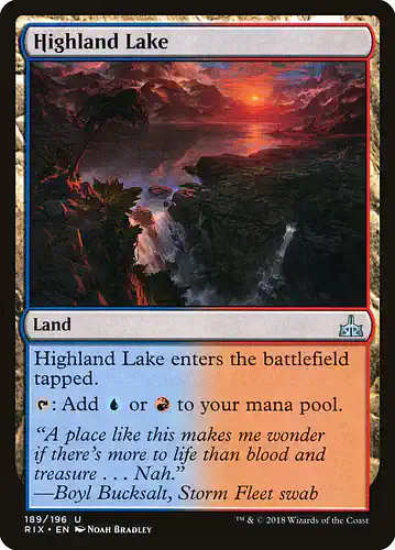 Highland Lake - rix Spoiler