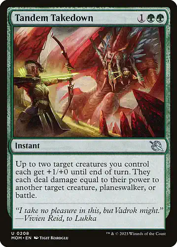 Tandem Takedown - mom Spoiler