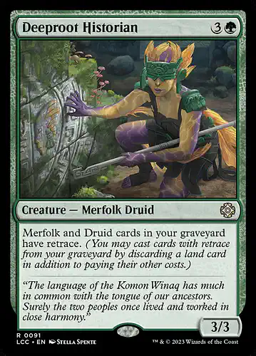 Deeproot Historian - lcc Spoiler