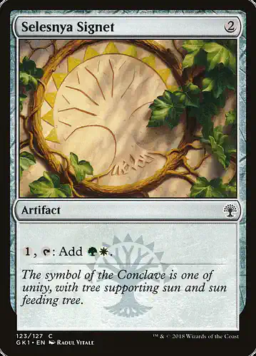 Selesnya Signet - gk1 Spoiler