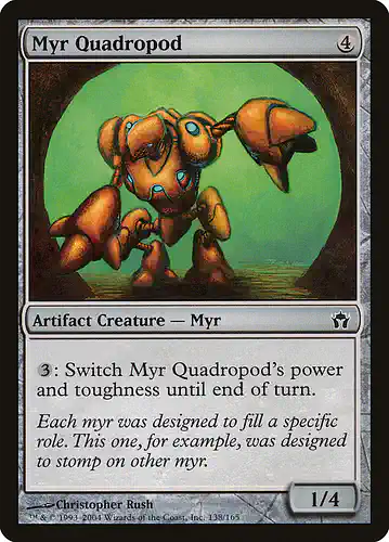 Myr Quadropod - 5dn Spoiler