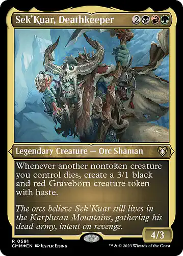 Sek'Kuar, Deathkeeper - cmm Spoiler
