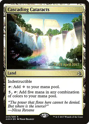Cascading Cataracts - akh Spoiler