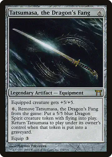 Tatsumasa, the Dragon's Fang - chk Spoiler