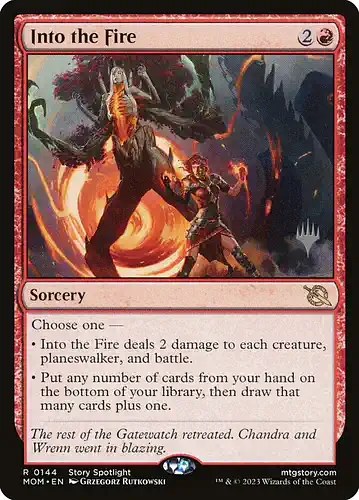 Into the Fire - mom Spoiler