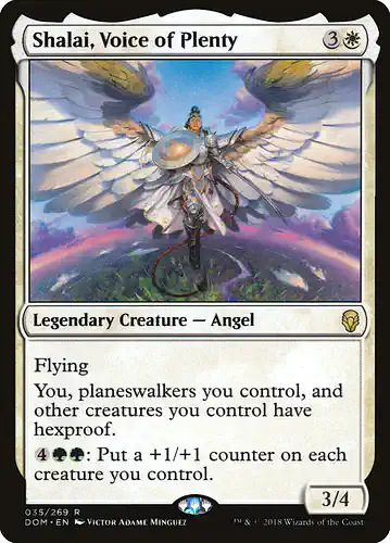 Shalai, Voice of Plenty - dom Spoiler