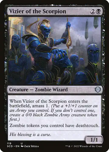 Vizier of the Scorpion - scd Spoiler