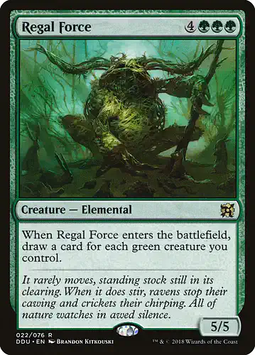 Regal Force - ddu Spoiler